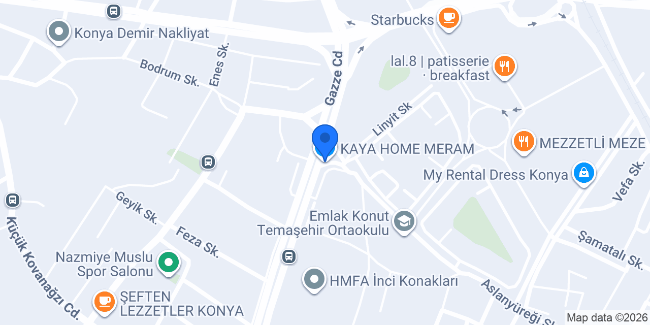 KAYA HOME MERAM konumu