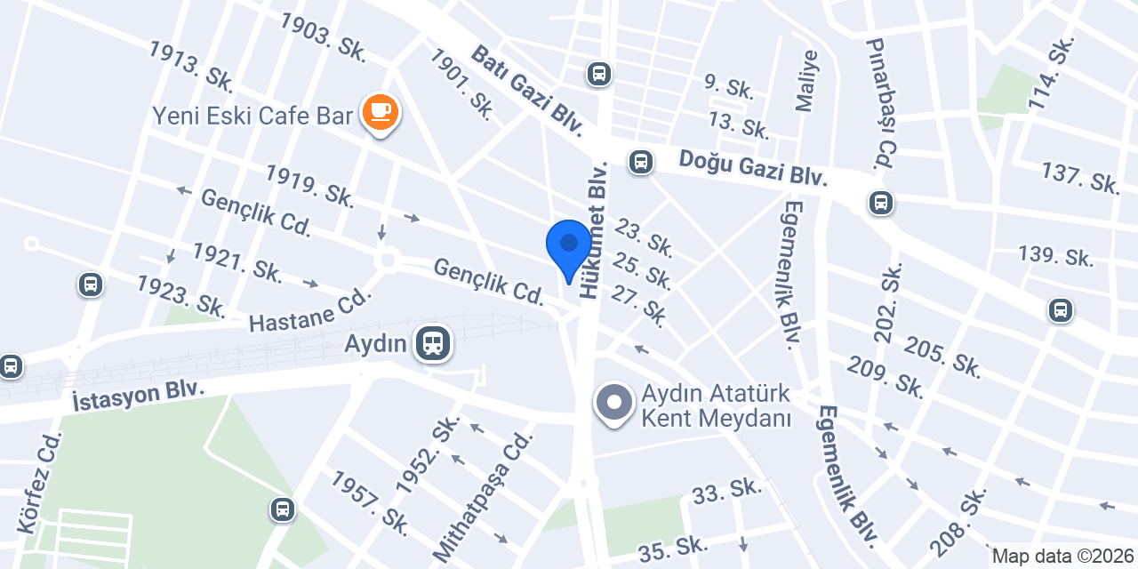 Üstün Aperatif konumu