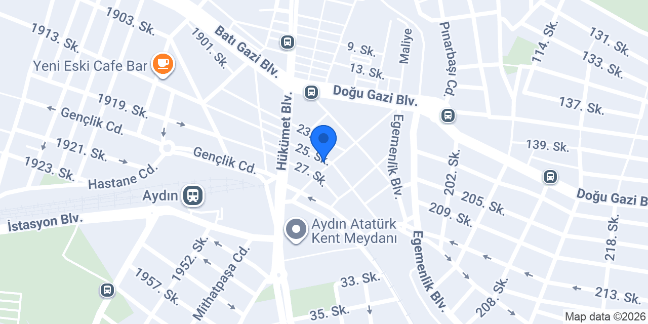 Hakan Moda Terzi / Aydın Yağcılar İçi konumu