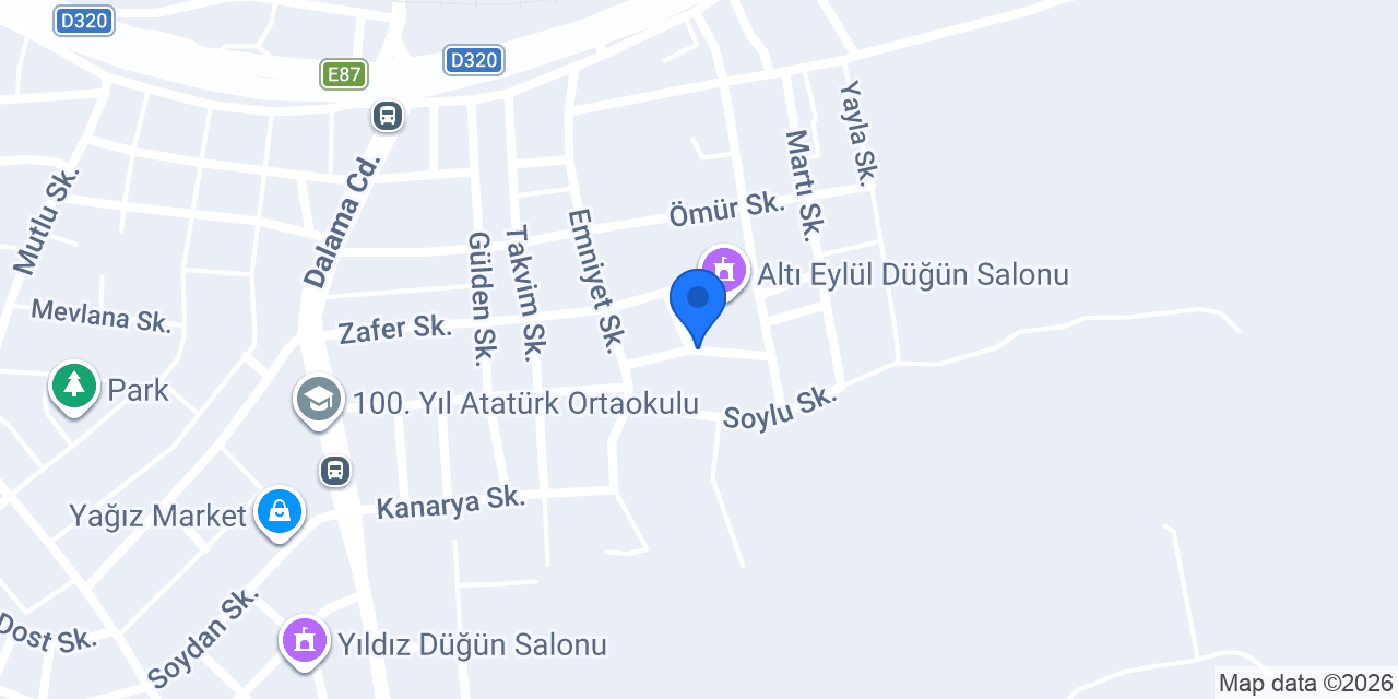 Günışığı Kuruyemiş konumu