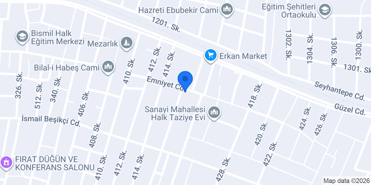 Özer Tekstil konumu