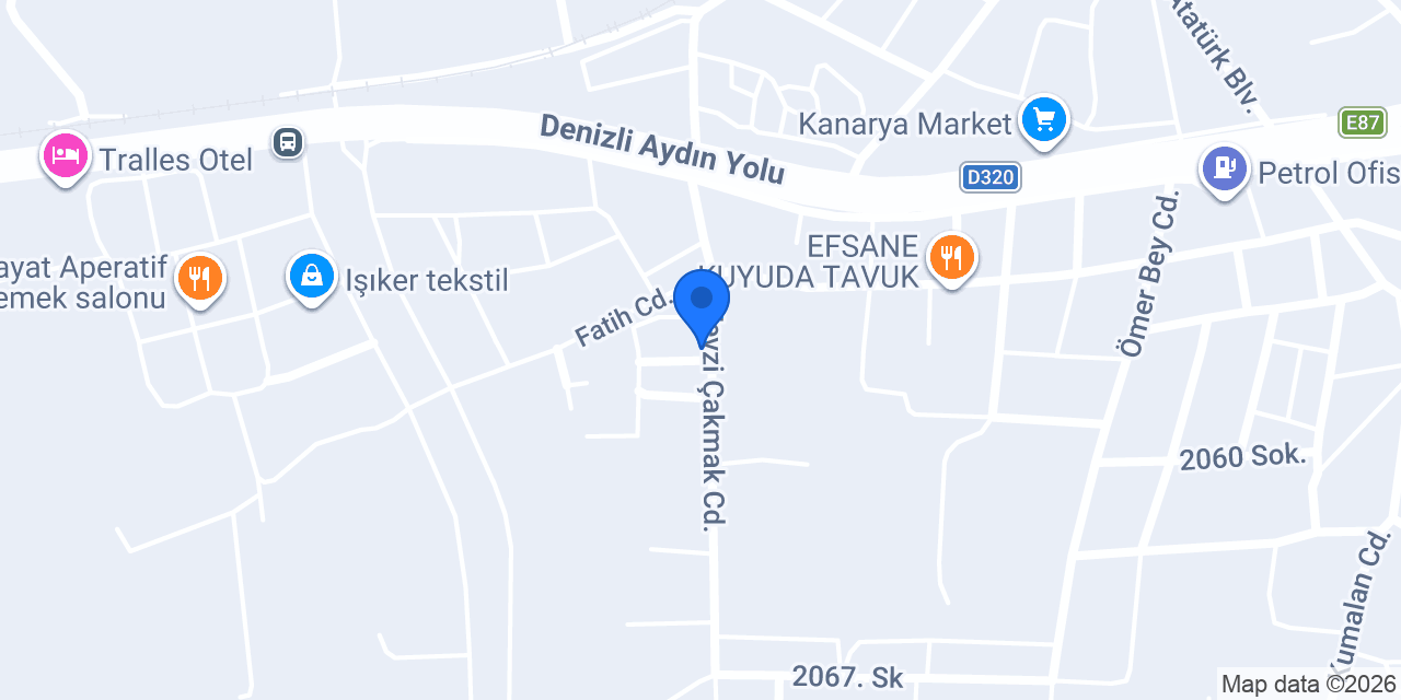 Kuşçu Polat Talayın evi konumu