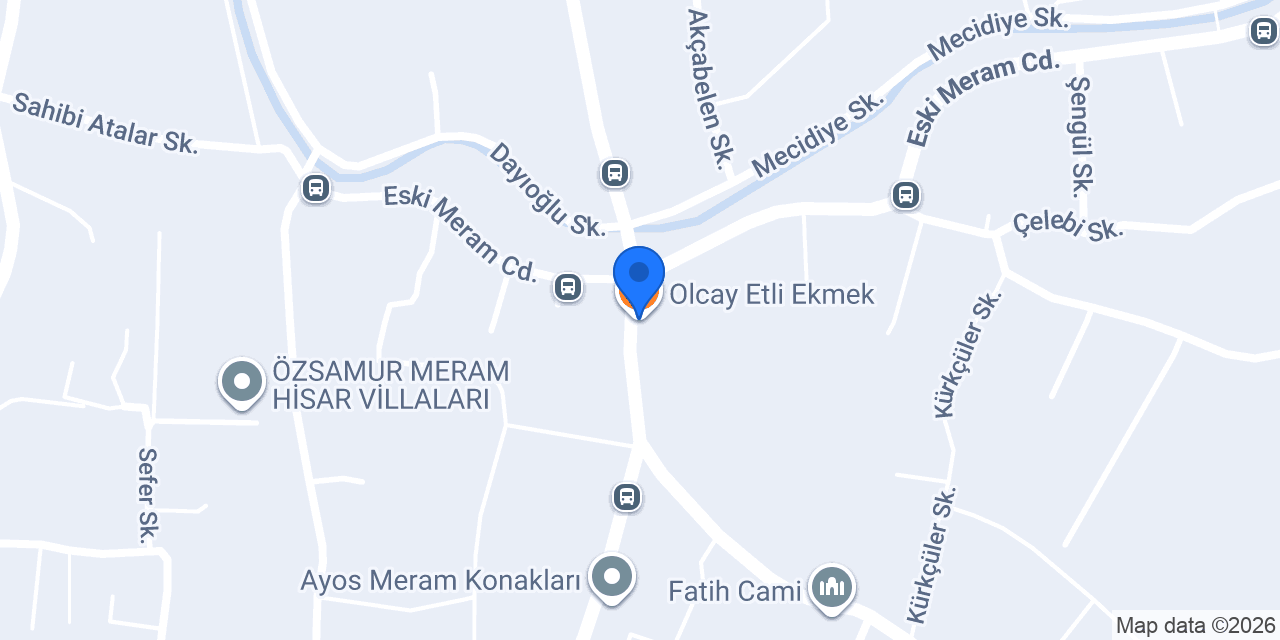 Olcay Etli Ekmek konumu