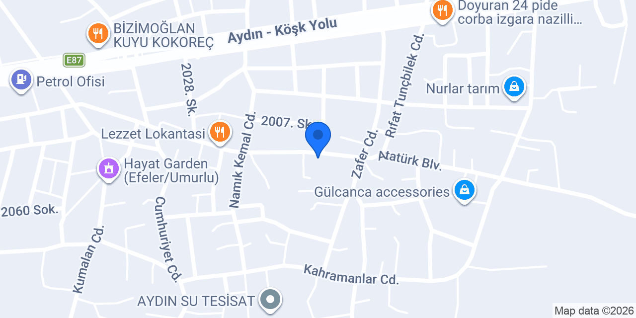 Çayırlı Çiftliği konumu