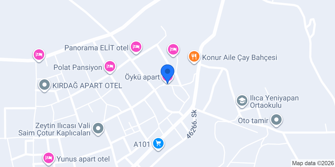 Öykü apart konumu