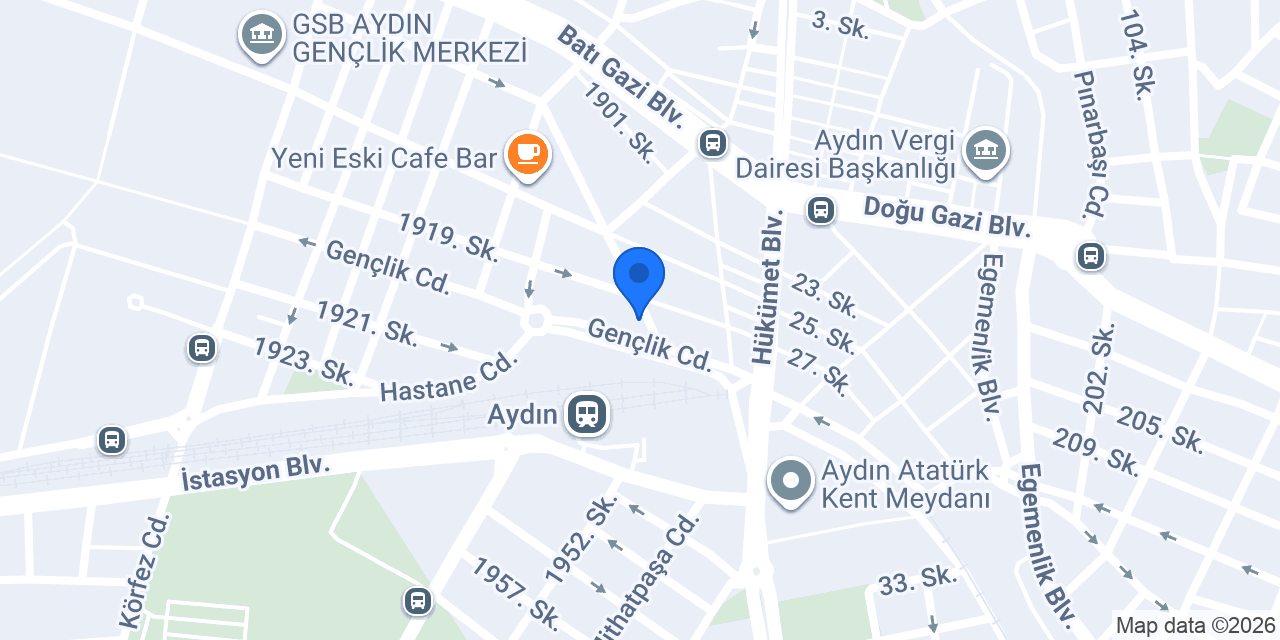 Aydın Şehir Kulübü konumu