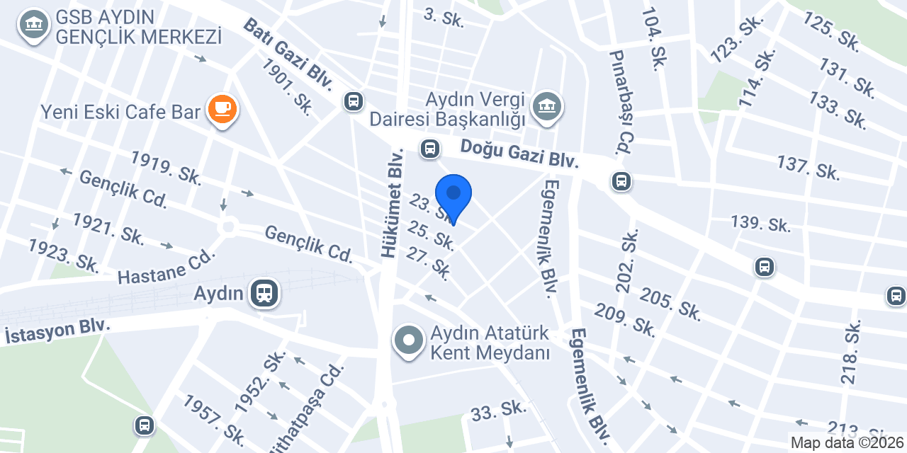 ÖZEL AYDIN LİSAN KURSLARI konumu