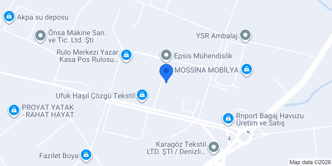 Yiva Plastik konumu