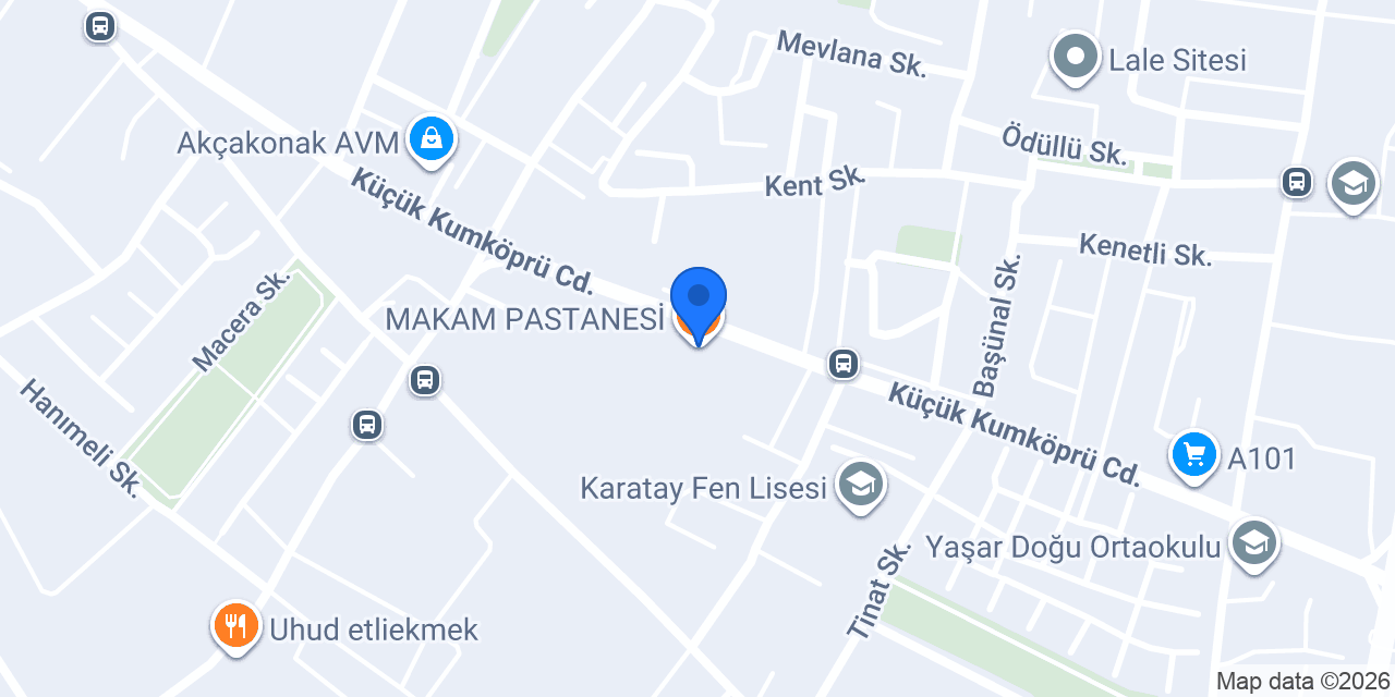 MAKAM PASTANESİ konumu