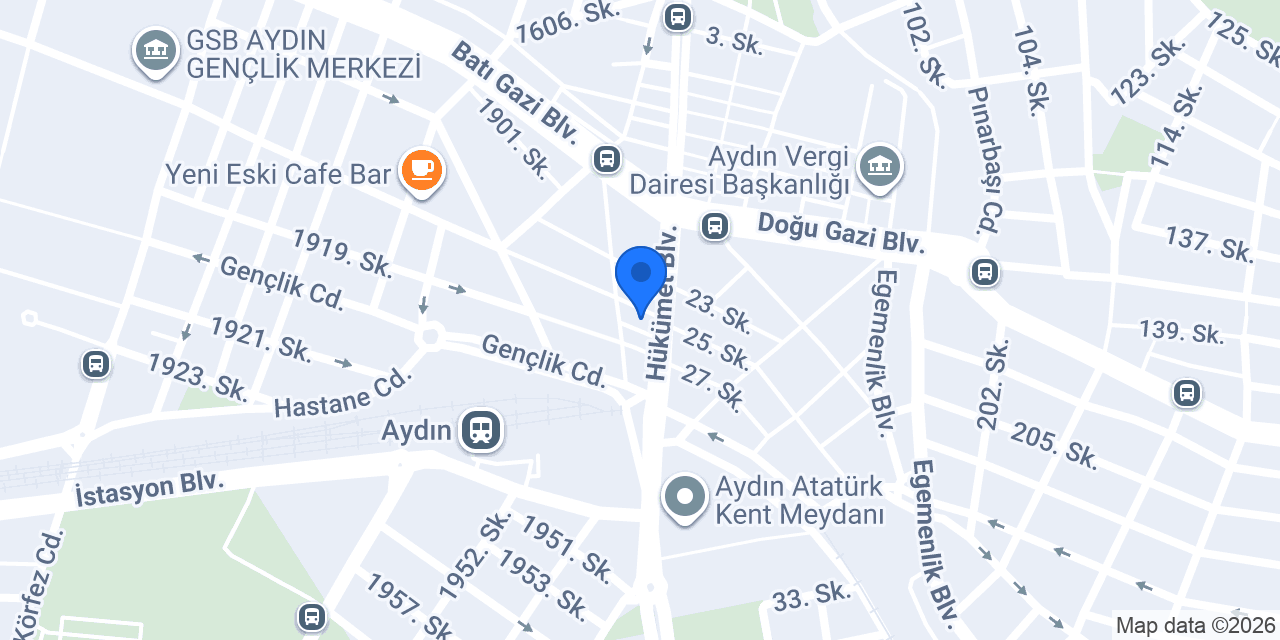 BEYOĞLU İLETİŞİM konumu