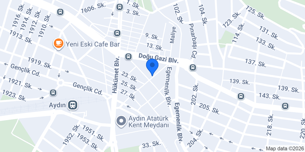 Aydın Medine Pazarı konumu