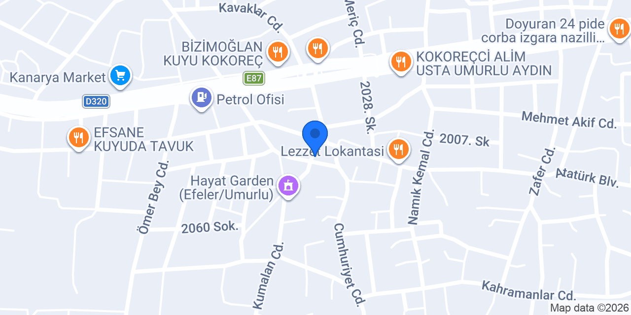 Ege dondurma konumu