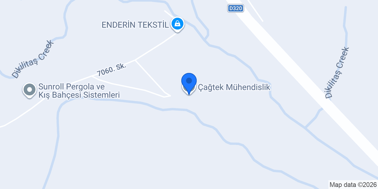 Çağtek Mühendislik konumu