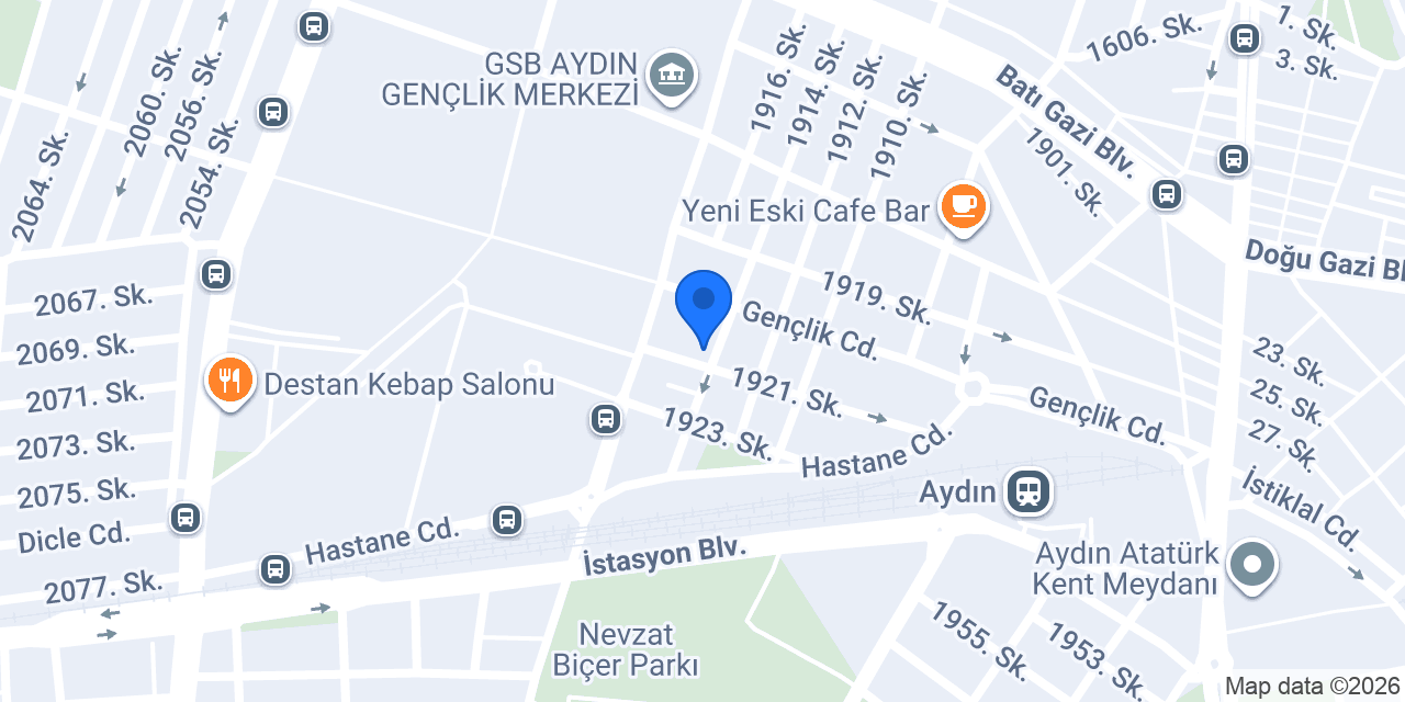 Aydın Yurtdışı Eğitim Danışmanlık konumu