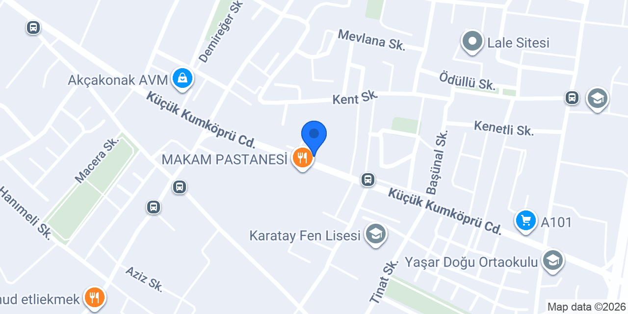 Gökçem Etliekmek & Lahmacun Salonu konumu