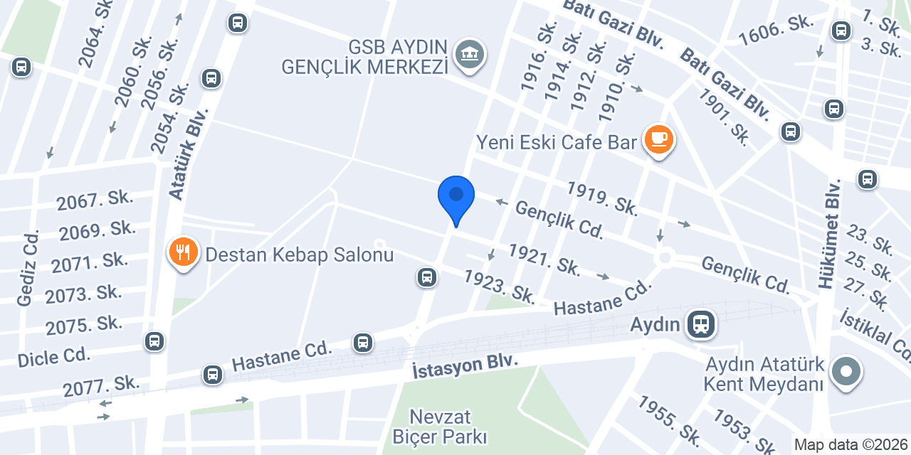 Canver Eczanesi konumu