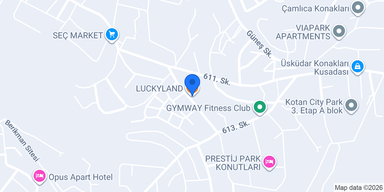 LUCKYLAND konumu