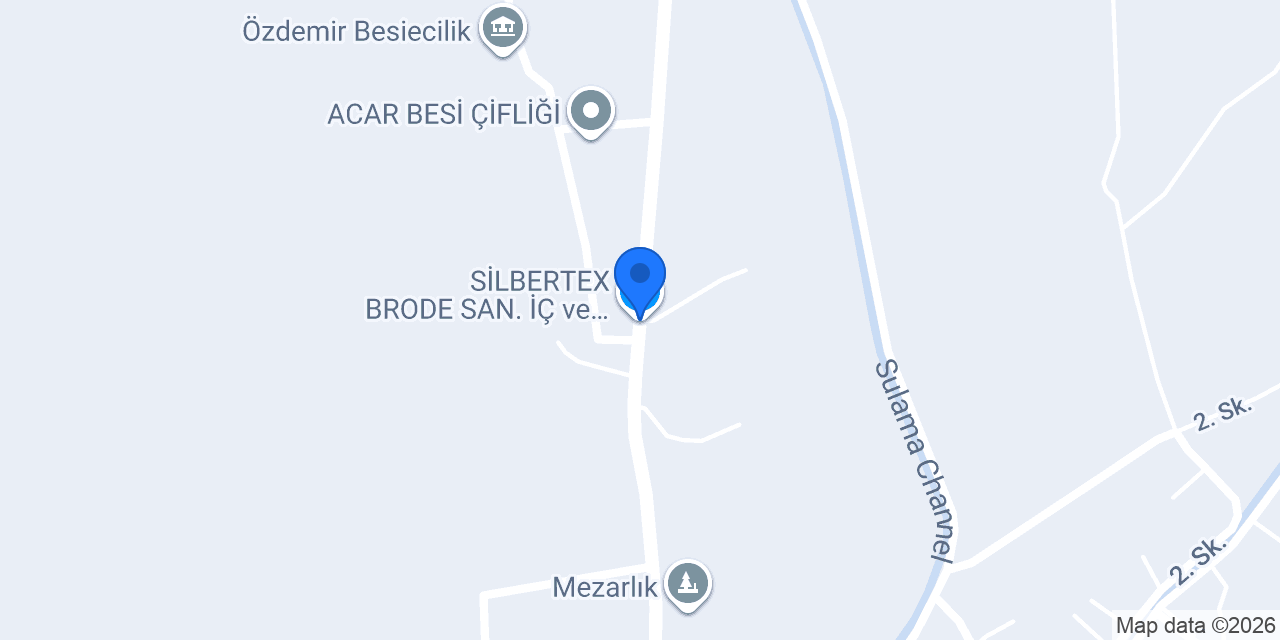 SİLBERTEX BRODE SAN. İÇ ve DIŞ TİC. LTD.ŞTİ. konumu