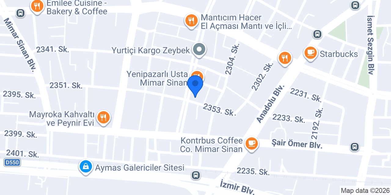 Doğa Eczanesi konumu