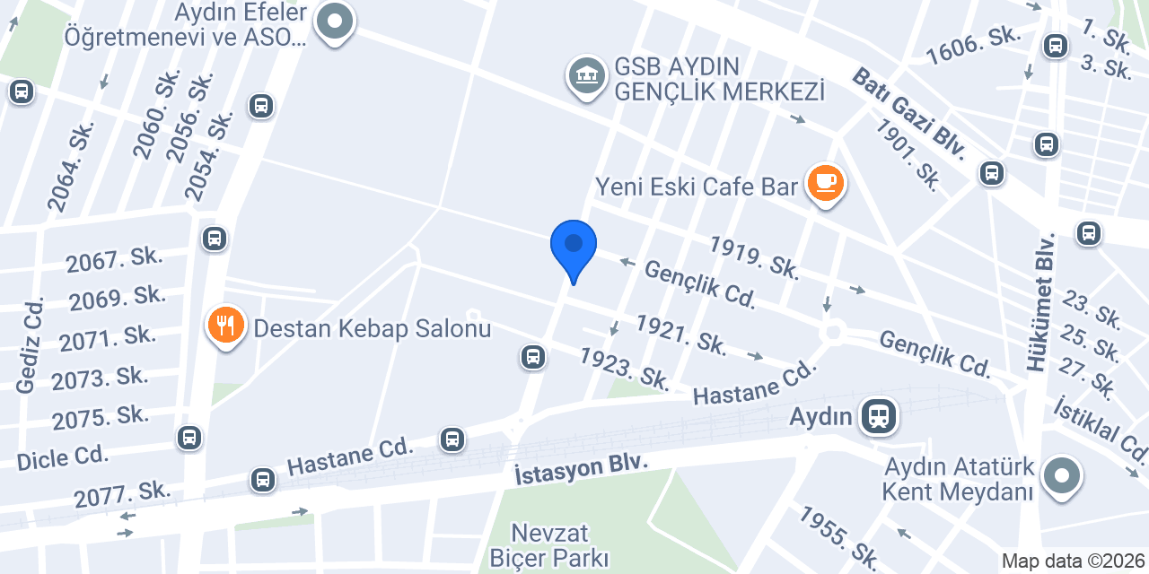 Özlem Pide konumu