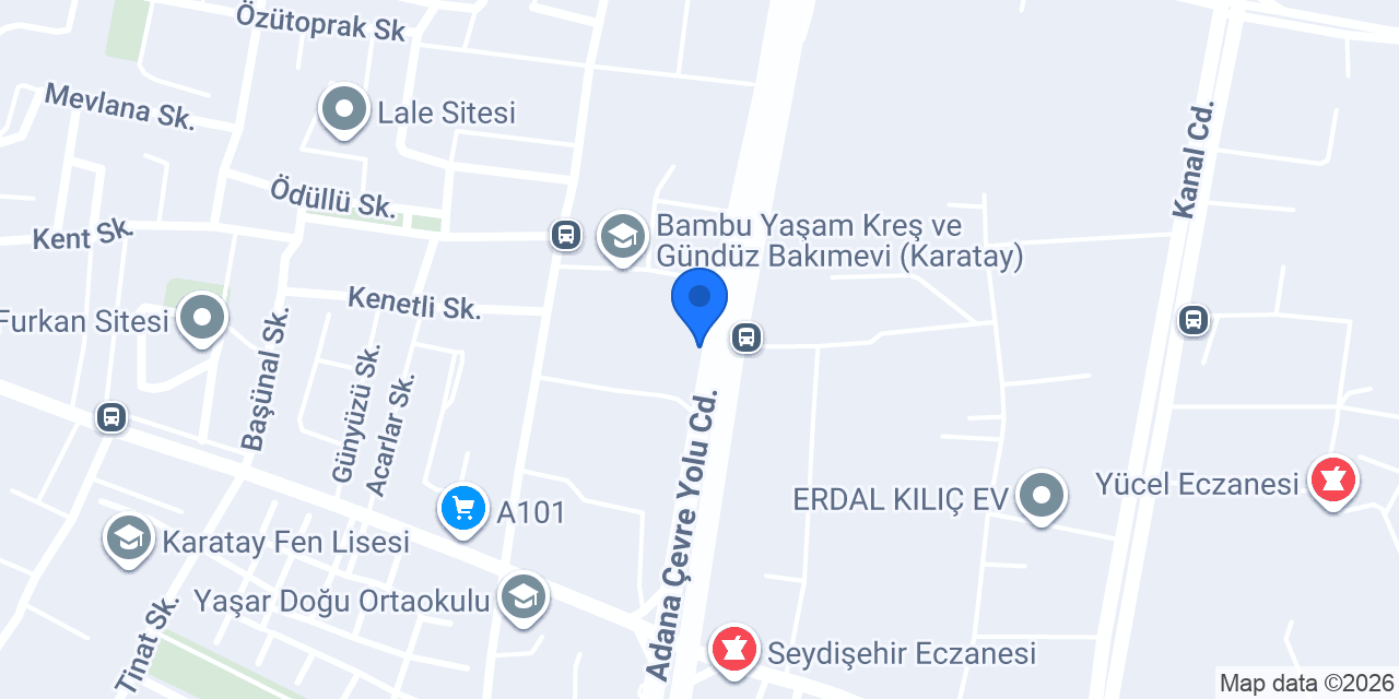 KARACAGRO TARIM ÜRÜNLERİ konumu