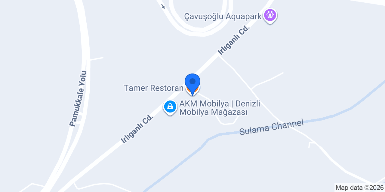 Tamer Restoran konumu