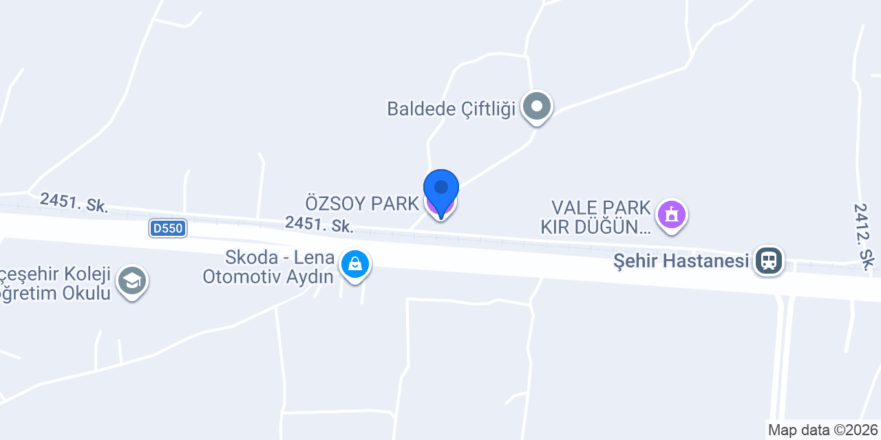 ÖZSOY PARK konumu