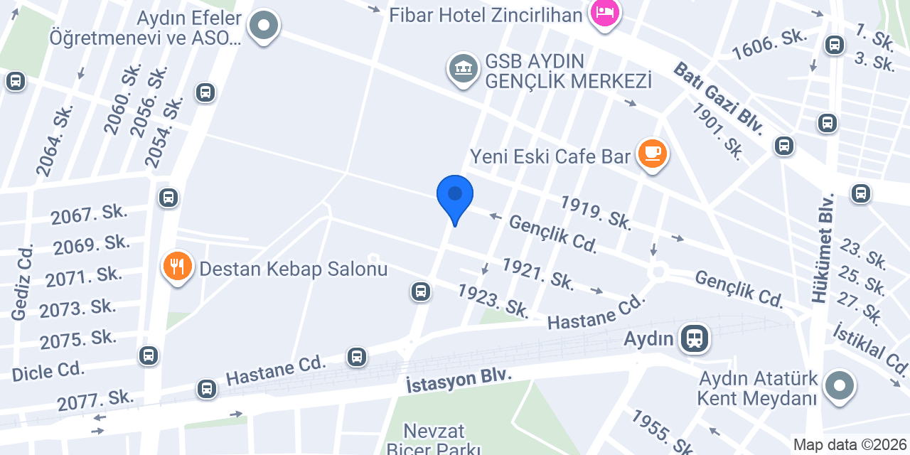 Gazi Eczanesi konumu
