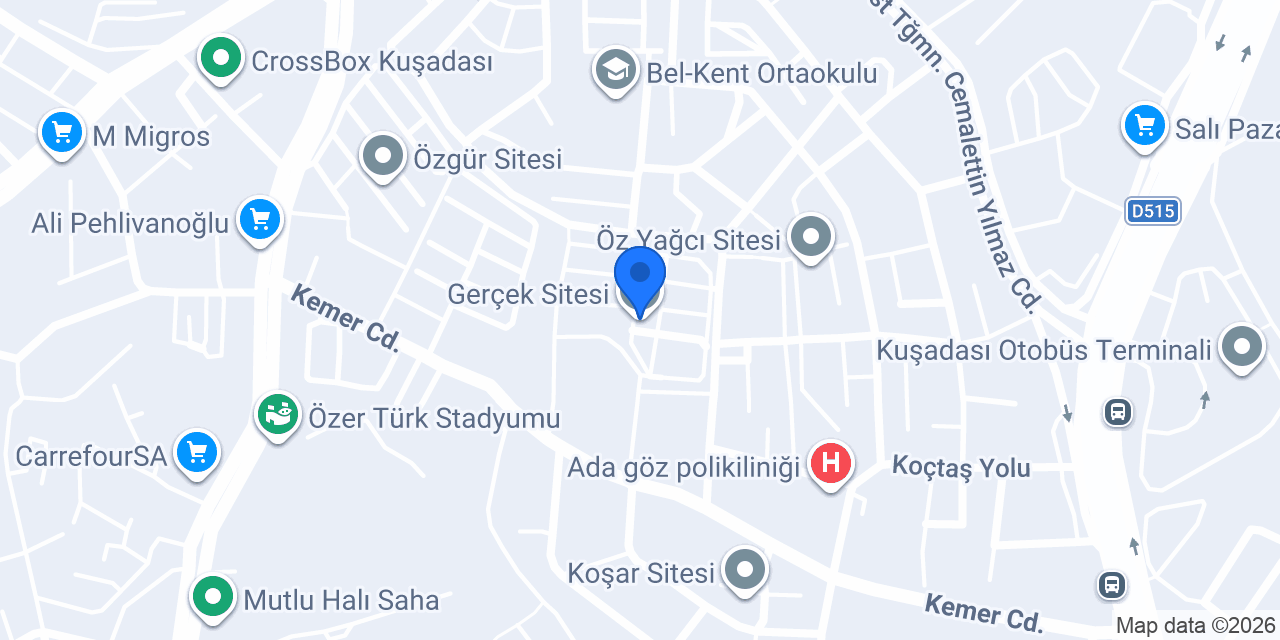 KUAFÖR MERAL konumu