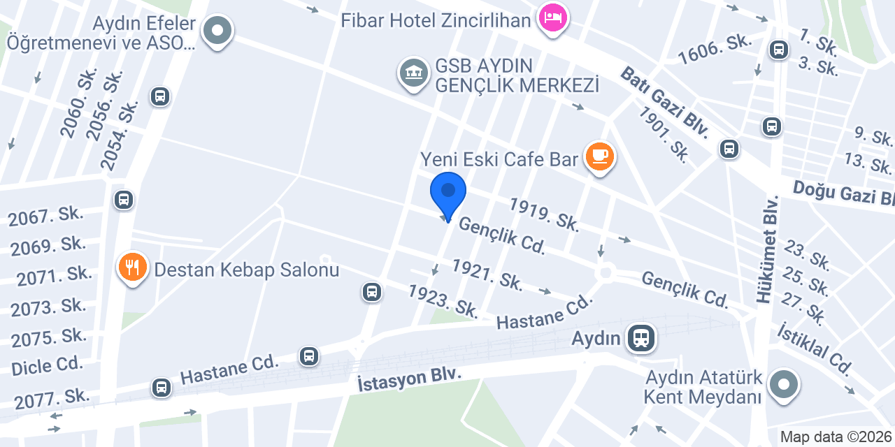 İŞLER KİTABEVLERİ AYDIN konumu