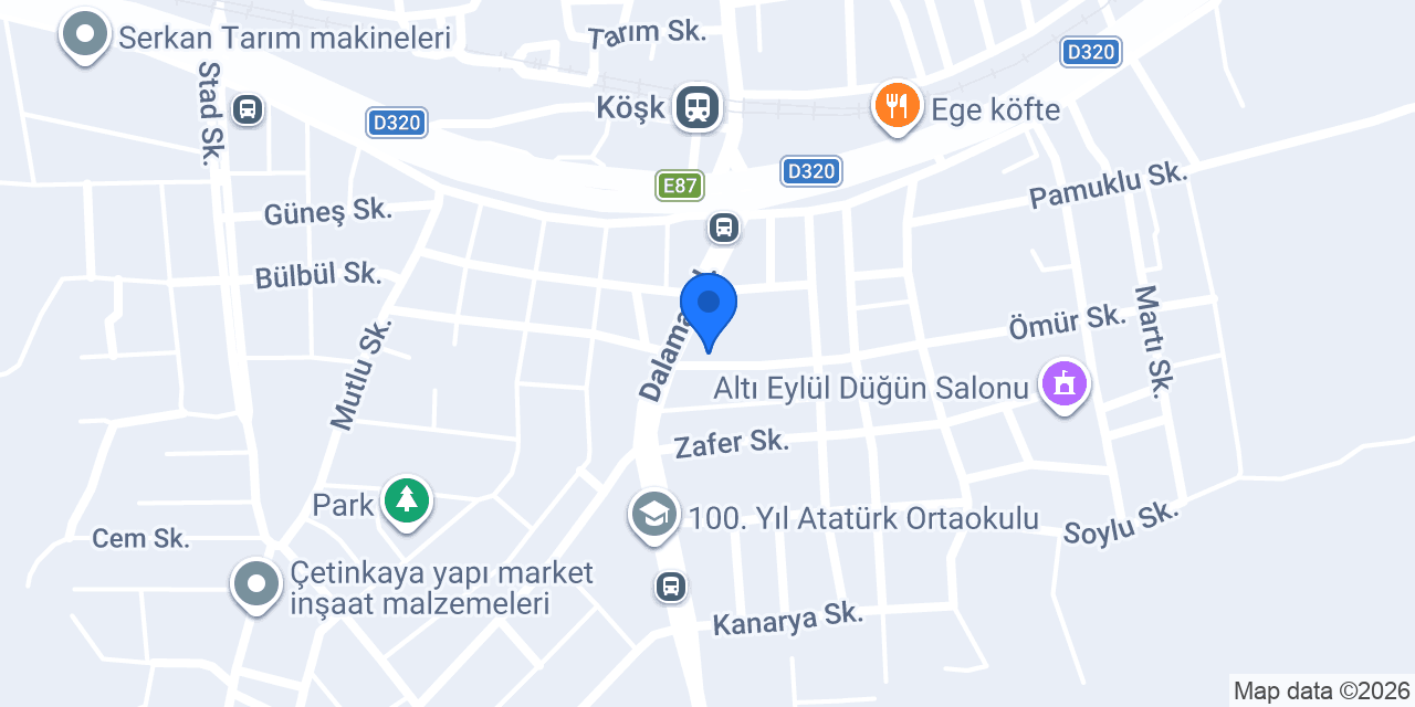 Fen Motor Cengiz konumu