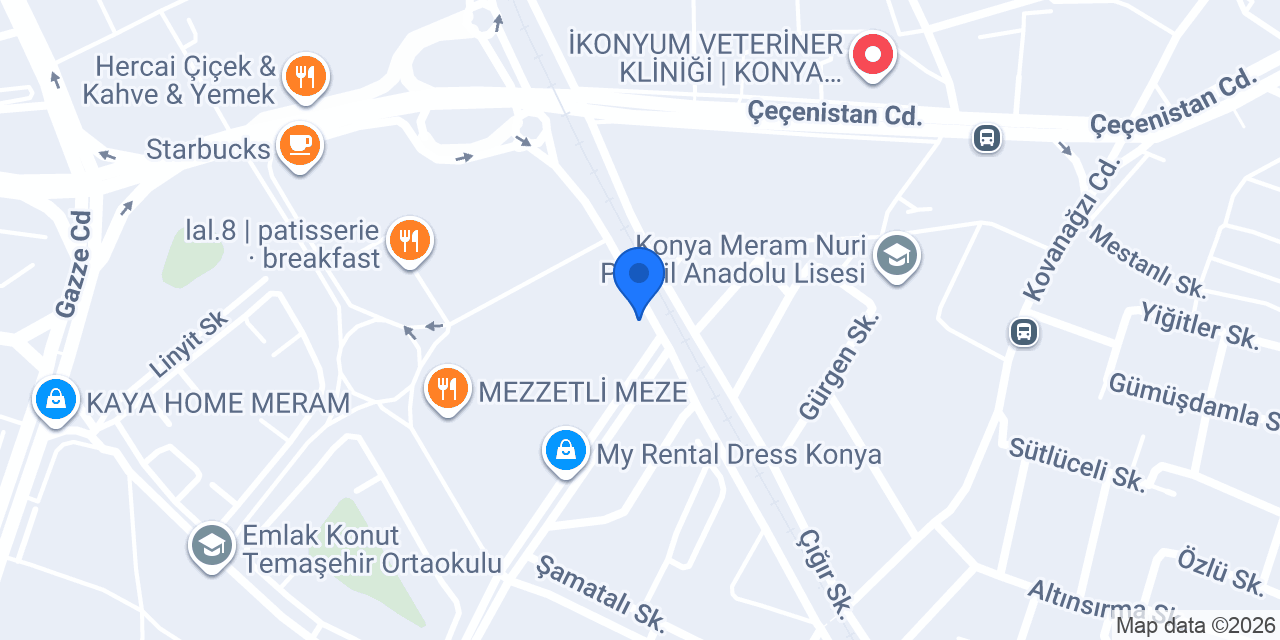 Parlayan Sanat Özel Öğretim Kurumu konumu