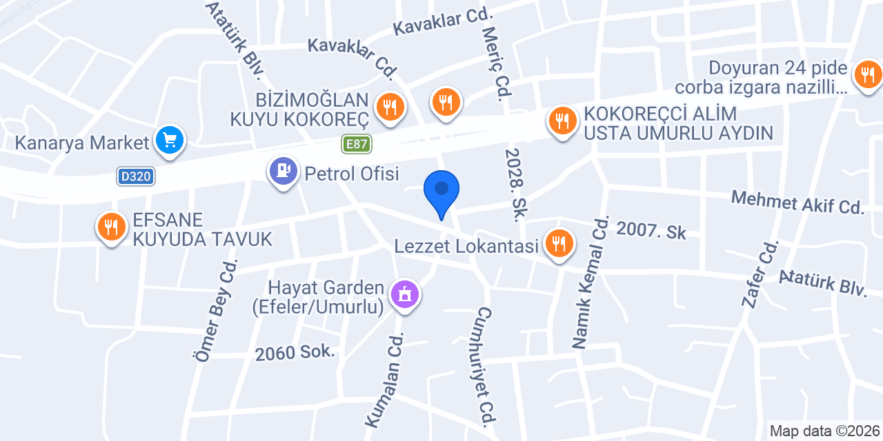 Ecem Kirtasiye konumu
