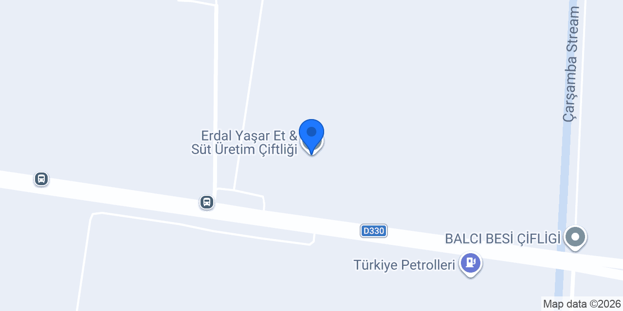 Erdal Yaşar Et & Süt Üretim Çiftliği konumu