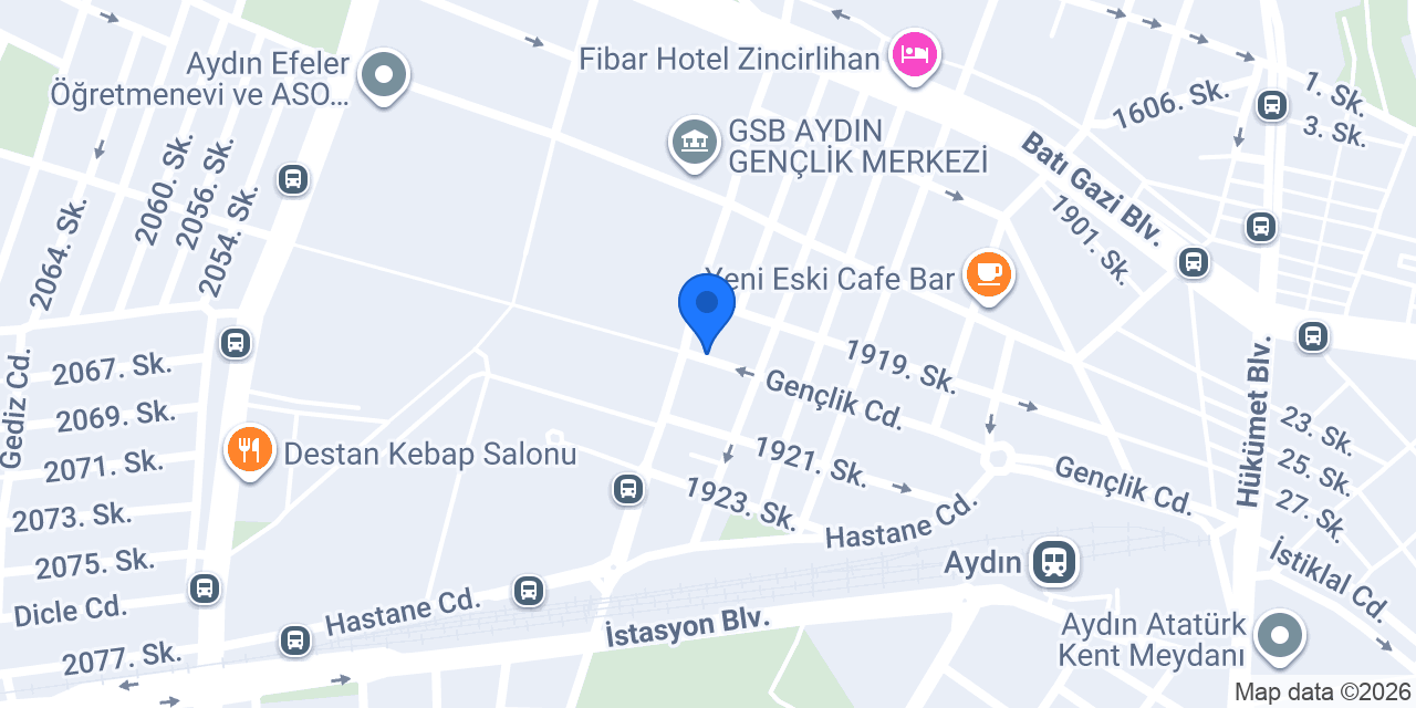 Aydın Efe Aperatif konumu
