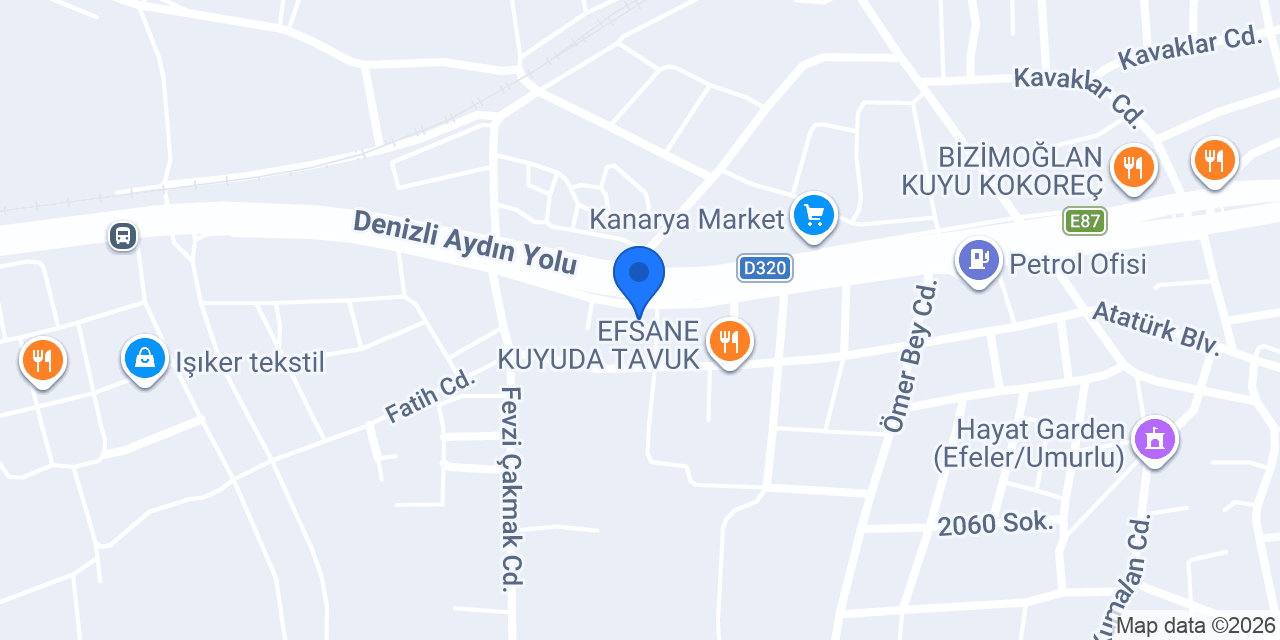 Aydın İncir konumu