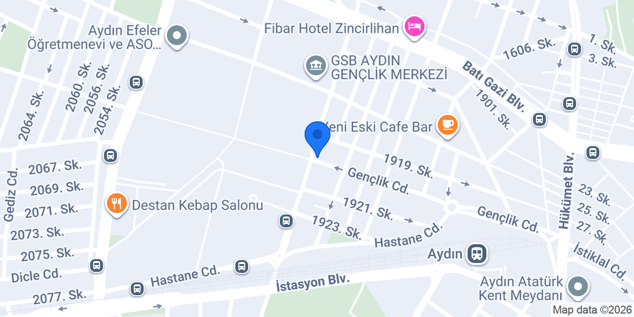 Diş Hekimi Beyza Nur Uludağlı konumu