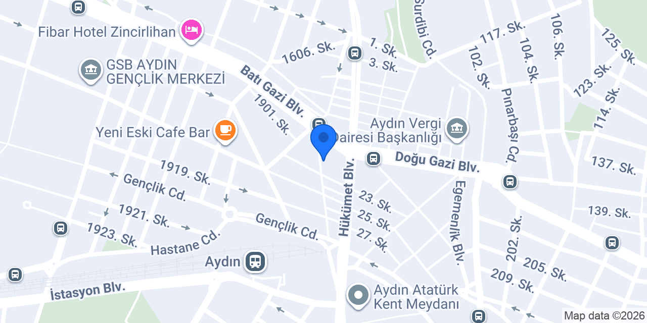 Latife Türk Kahvesi konumu