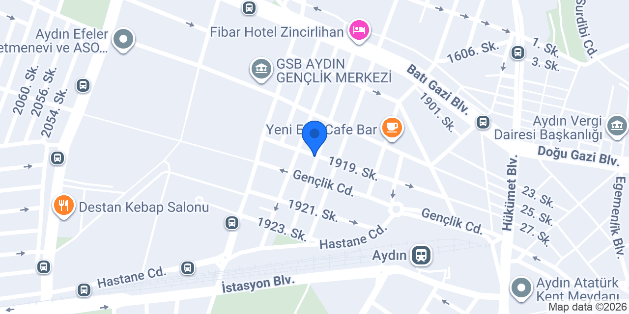Serbest Muhasebeci Mali Müşavir Sinan AKYÜREK konumu
