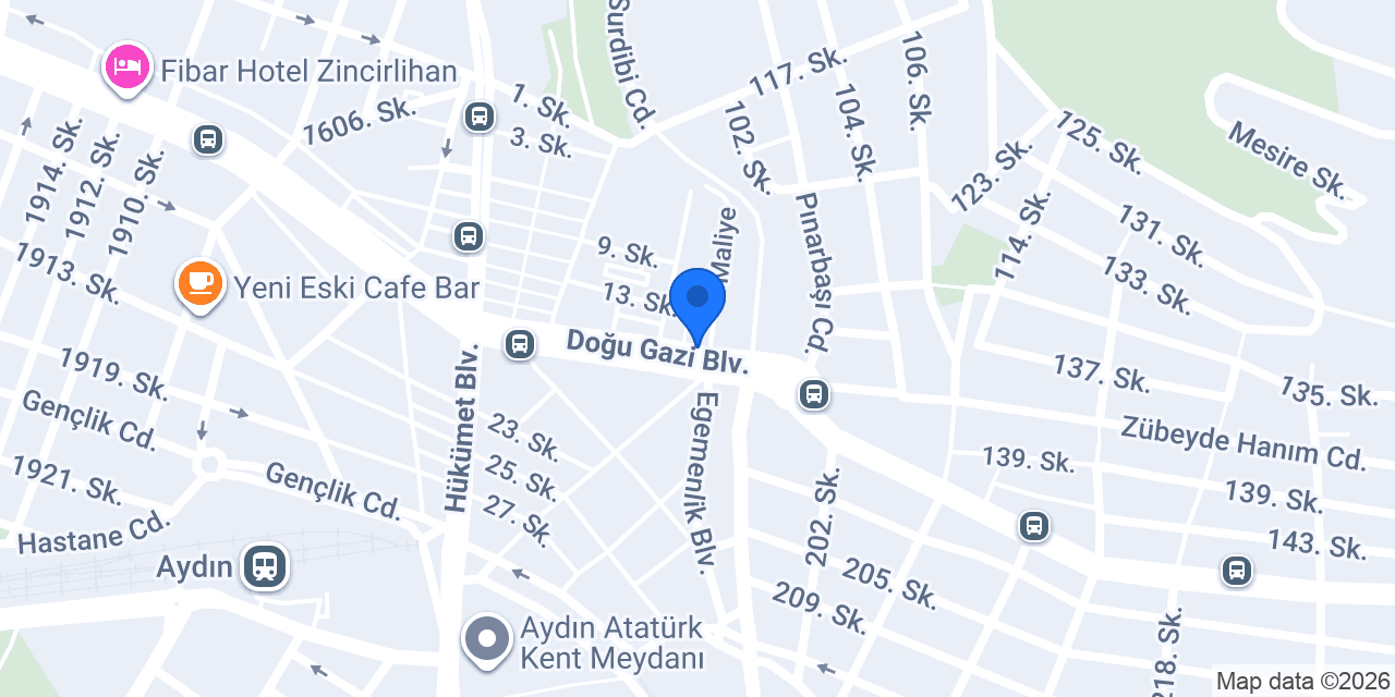 ICBC Turkey Aydın Şubesi konumu