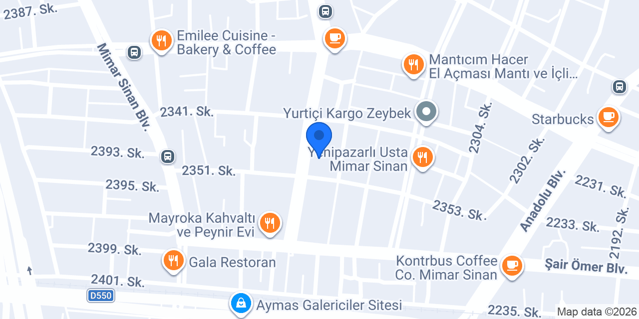 Kuaför Yücel konumu