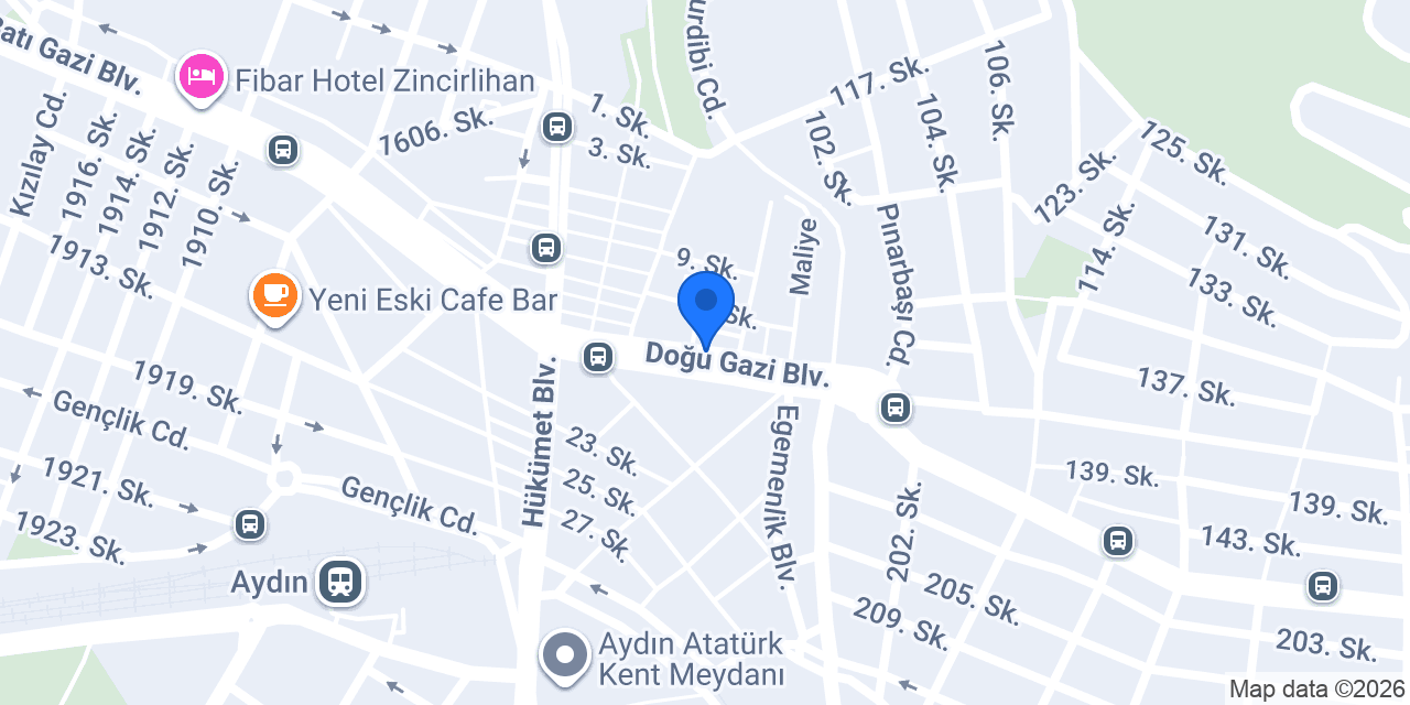 Aydın Eşarppark konumu