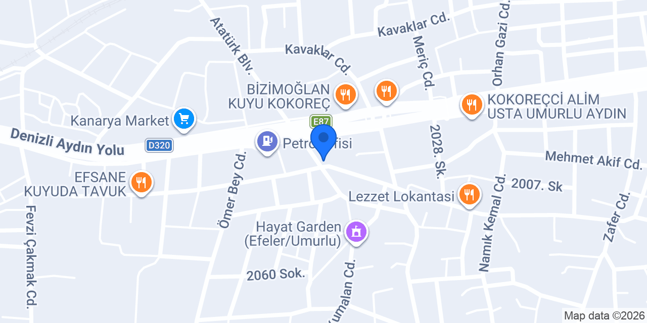 CADDE ERKEK KUAFÖRÜ konumu