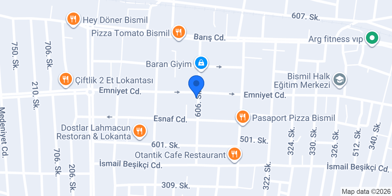 Yaşar Elektrik konumu