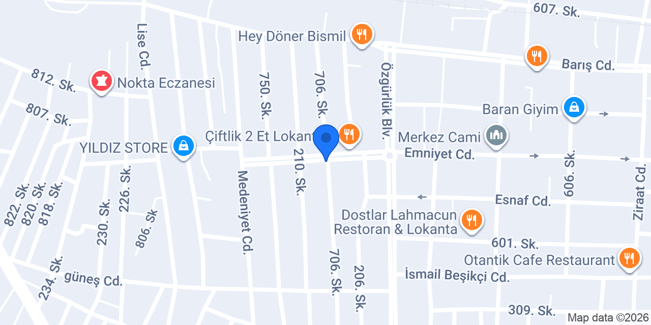 VURAN TEKNİK SERVİS konumu