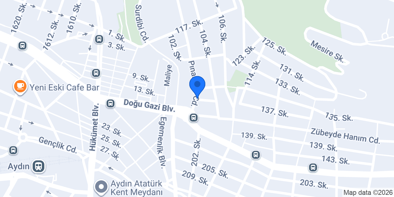 Onay Kuaför Aydın konumu