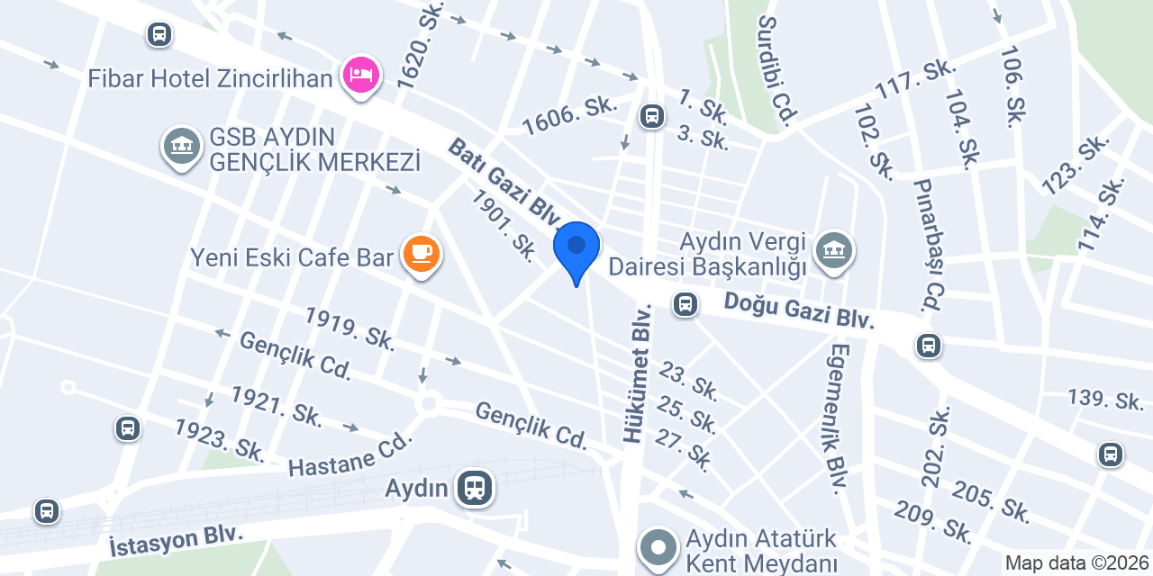 TEKNOCEL AYDIN konumu
