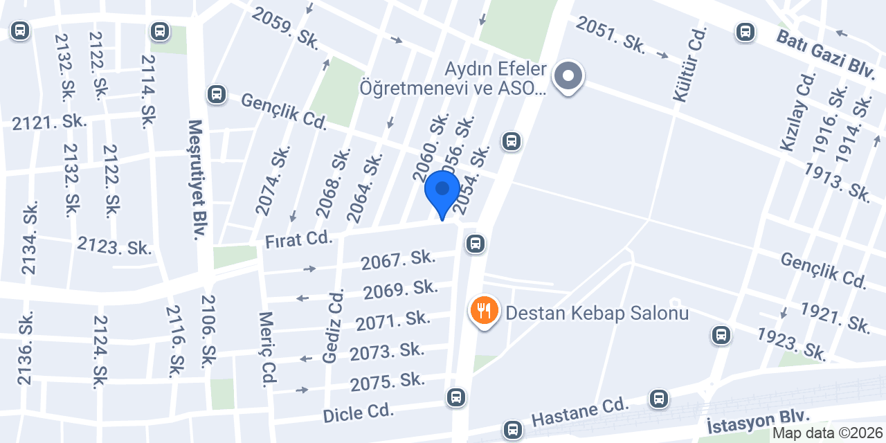 Efem Elektrik konumu
