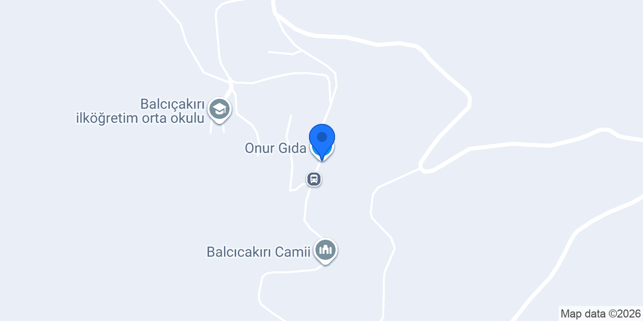 Onur Gıda konumu