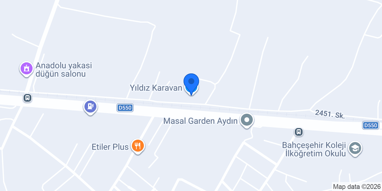 Yıldız Karavan konumu